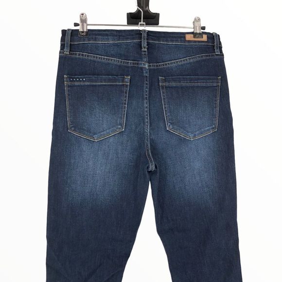 BlankNYC Crybaby Dark Denim High Rise Skinny Jeans size 30 - Picture 7 of 12